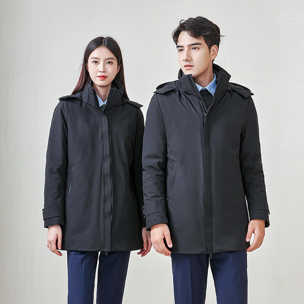 男女脫卸羽絨服